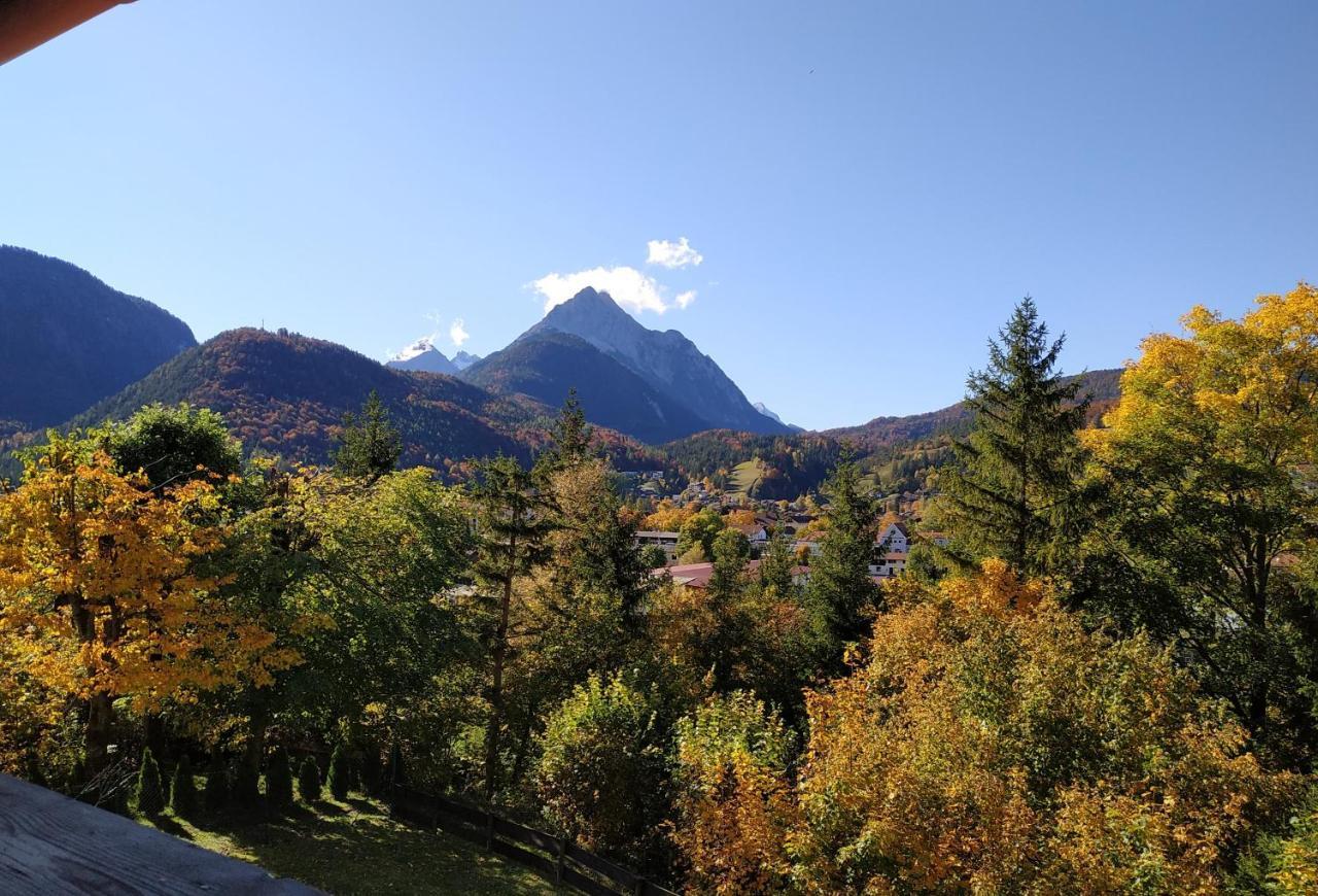 Ferienwohnung Arzgrube Mittenwald Exteriér fotografie
