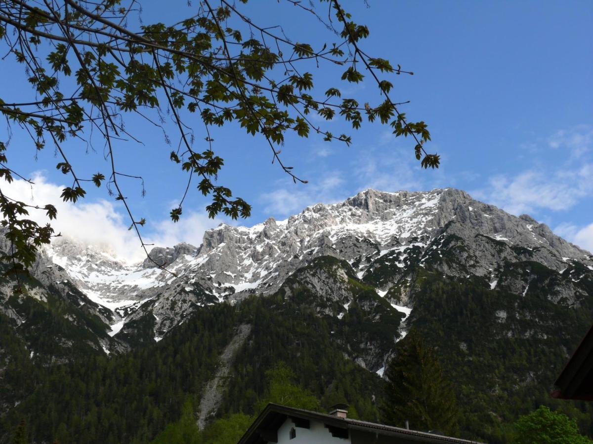 Ferienwohnung Arzgrube Mittenwald Exteriér fotografie
