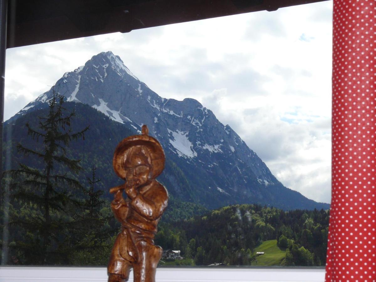 Ferienwohnung Arzgrube Mittenwald Exteriér fotografie