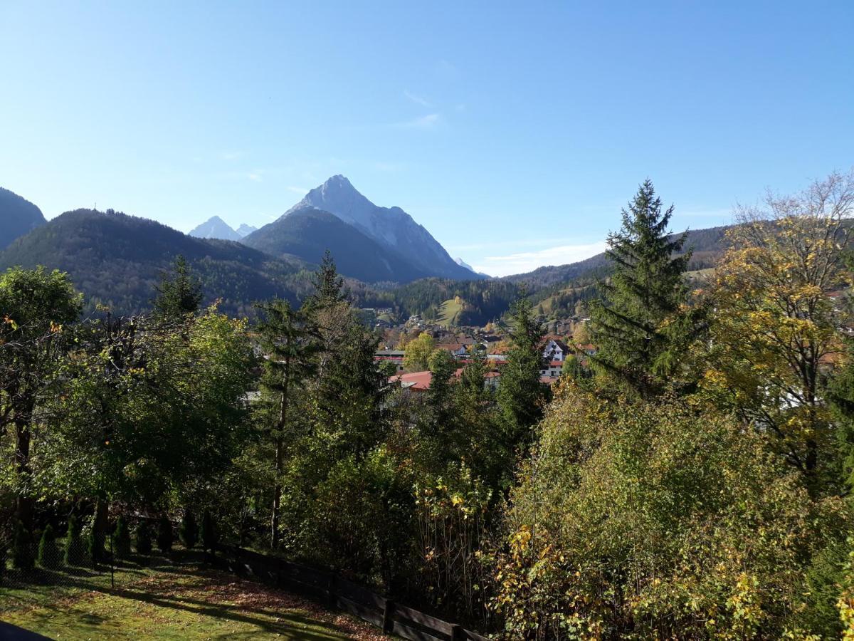 Ferienwohnung Arzgrube Mittenwald Exteriér fotografie